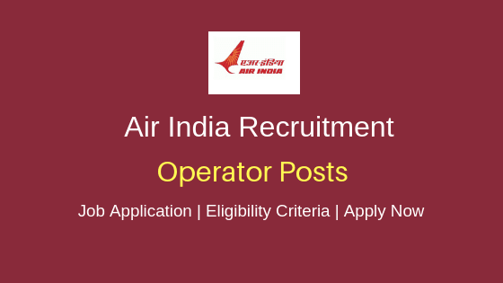 Air india recruitment