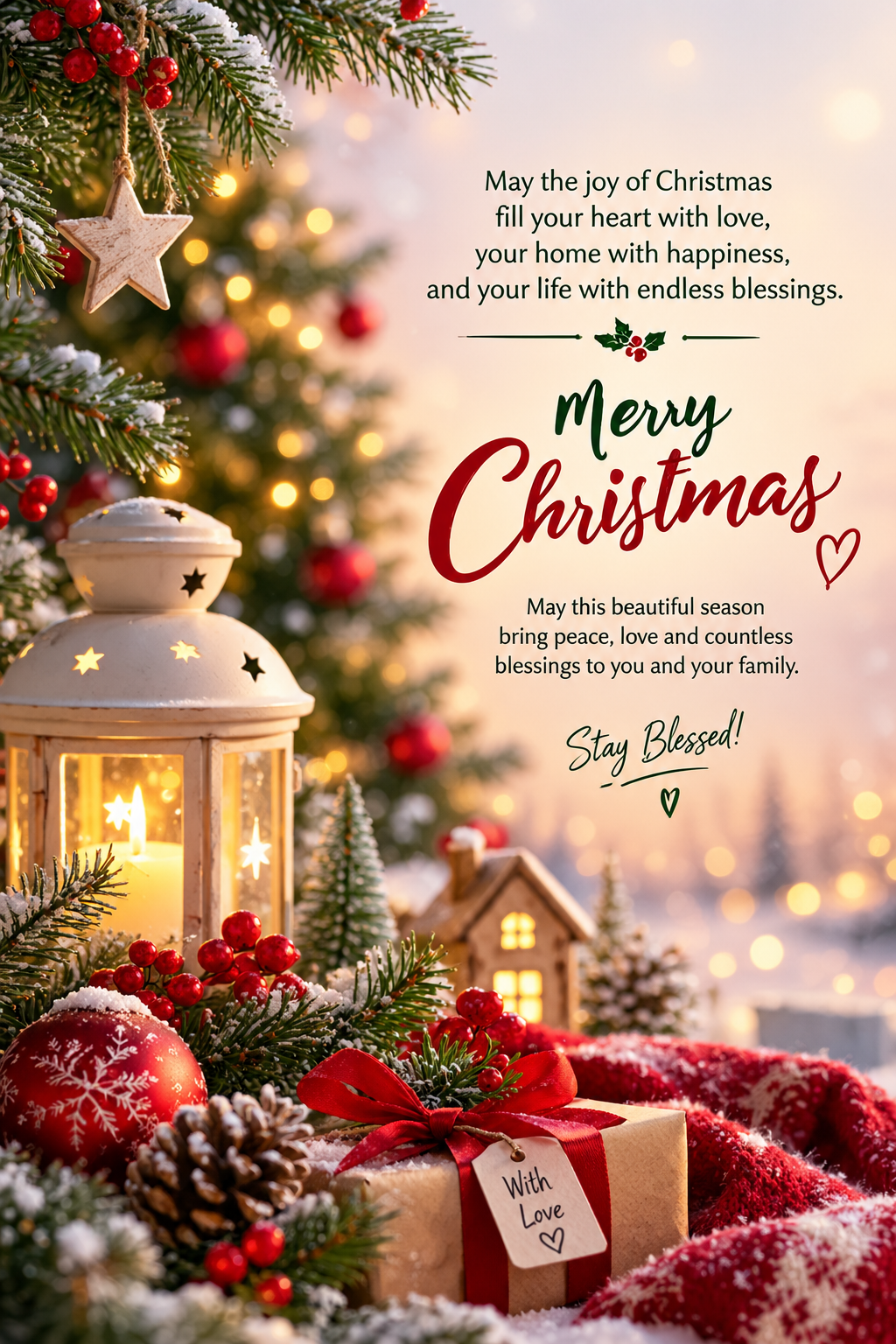 Warm Christmas Blessings