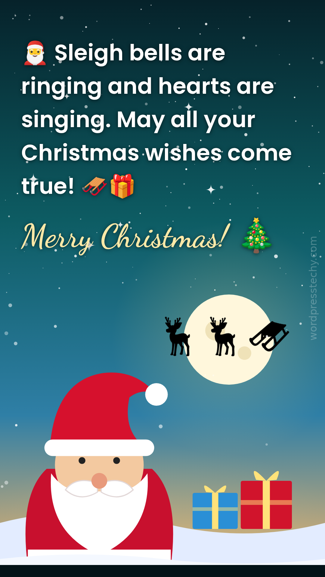 Christmas Social Media Status
