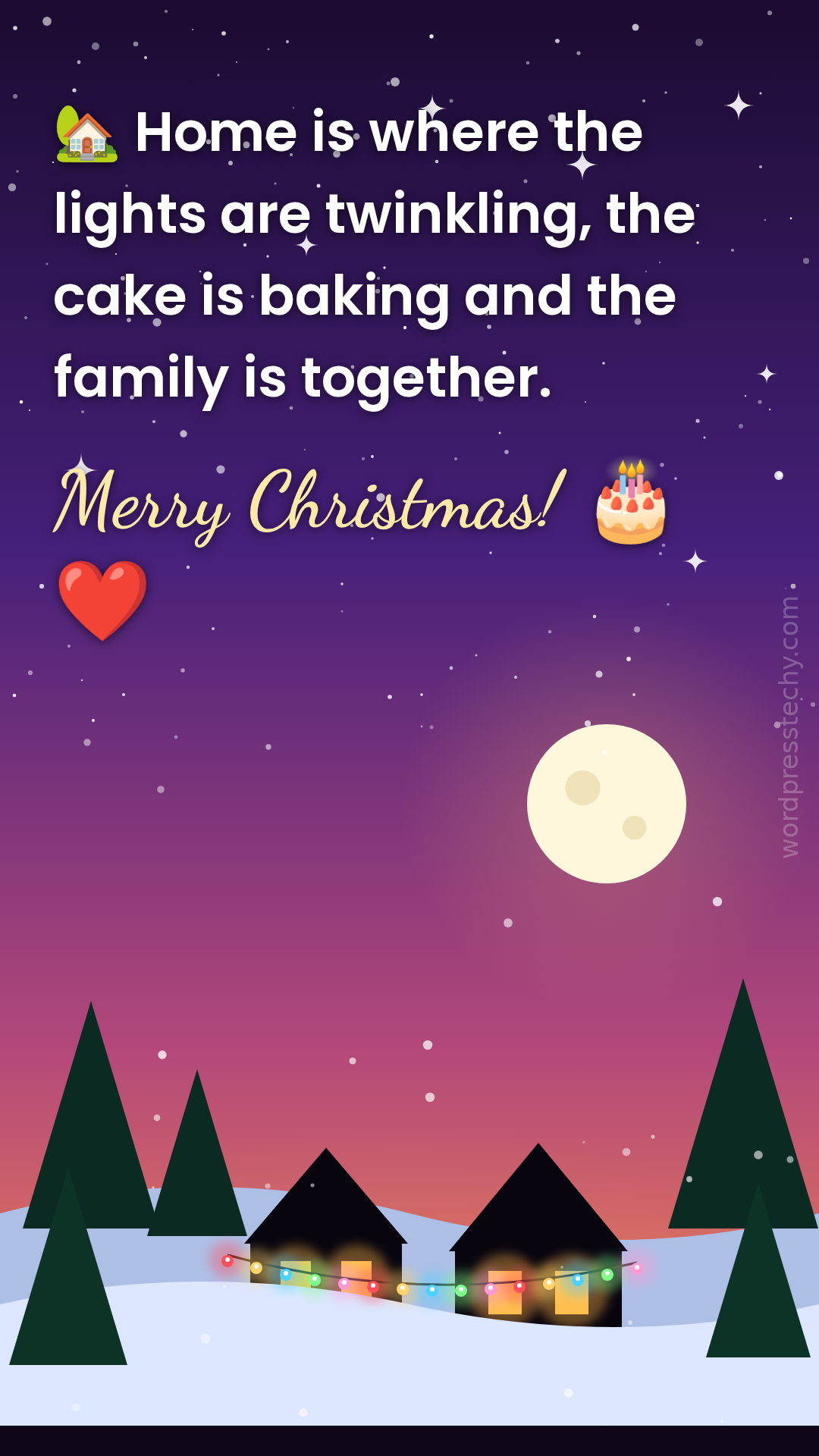 Christmas Social Media Status