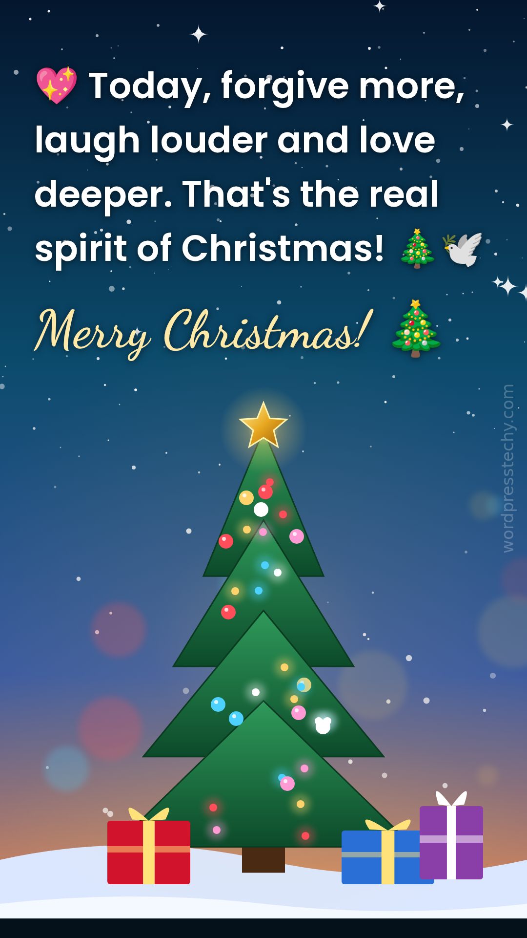 Christmas Social Media Status